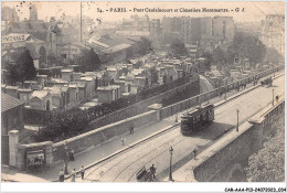 CAR-AAAP13-75-0953 - PARIS XVIII - Pont Caulaincourt Et Cimetiere Montmartre - Carte Vendue En L'etat - Ponti