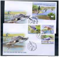 FDC Vietnam Viet Nam Covers 2010 : Sea Birds / Bird (Ms992) - Vietnam