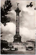 PARIS. -  Place De La Bastille  : La Colonne        Non Circulée - Markten, Pleinen