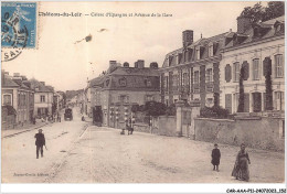 CAR-AAAP11-72-0852 - CHATEAU-DU-LOIR - Caisse D'épargne Et Avenue De La Gare - Chateau Du Loir