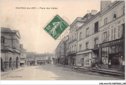 CAR-AAAP11-72-0850 - CHATEAU-DU-LOIR - Place Des Halles - Pharmacie - Chateau Du Loir