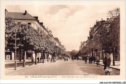 CAR-AAAP11-71-0841 - CHALON-SUR-SAONE - Boulevard De La Republique - Chalon Sur Saone