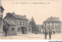 CAR-AAAP11-62-0817 - Environs D'HESDIN - AUCHY-LES-HESDIN - La Gare - Hesdin