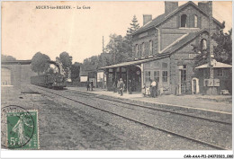 CAR-AAAP11-62-0816 - AUCHY-LES-HESDIN - La Gare - Train - Hesdin