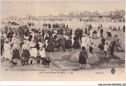 CAR-AAAP10-62-0748 - LE TOUQUET-PARIS-PLAGE - La Plage Pendant Le Concours Des Constructions De Sable - Le Touquet