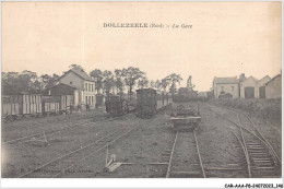 CAR-AAAP8-59-0605 - BOLLEZEELE - La Gare - Train - Dunkerque