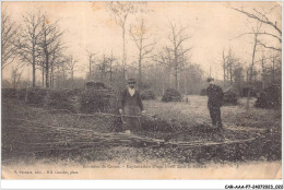 CAR-AAAP7-58-0465 - Environs De COSNE - Exploitation D'une Foret Dans La Nievre - Metier - Carte Pliee, Vendue En L'etat - Cosne Cours Sur Loire