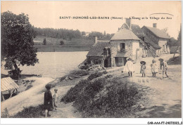 CAR-AAAP7-58-0454 - SAINT HONORE LES BAINS - L'Etang Et Le Village Du Seu - Saint-Honoré-les-Bains