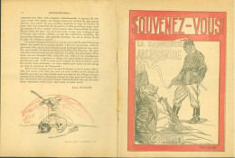 Livre Brochure SOUVENEZ-VOUS LA BARBARIE ALLEMANDE Par Louis GUILLET Illustrations CASEY Guerre 14 18 - Guerra 1914-18