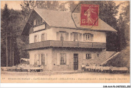 CAR-AAAP6-57-0407 - ETANG DE HANAU - Cafe Restaurant Bellevue - Gare Bannstein - Other & Unclassified