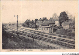 CAR-AAAP6-57-0408 - CHATEAU SALINS - Bahnhof - Gare, Train - Chateau Salins