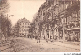 CAR-AAAP6-57-0413 - METZ - Avenue Serpenoise - Cafe Excelsior - Metz