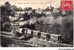 CAR-AAAP5-53-0379 - GORRON - Passage Du Tramway Dans La Vallee - Train - Gorron