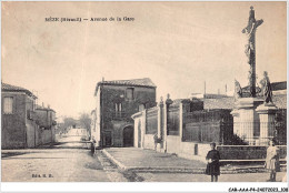 CAR-AAAP4-34-0286 - MEZE - Avenue De La Gare - Mèze