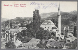 CPA CARTE POSTALE CROATIE SARAJEVO BEGOVA MOSCHEE 1912 - Kroatien