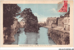 CAR-AAAP3-27-0197 - PONT-AUDEMER - La Risle Vue Du Pont De Rouen - Pont Audemer