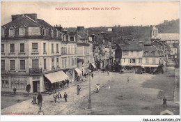 CAR-AAAP3-27-0189 - PONT-AUDEMER - Place Du Pot D'étain - Cafe - Pont Audemer