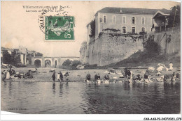 CAR-AABP2-47-0132 - VILLENEUVE SUR LOT - Laveuses Au Bord Du Lot - Villeneuve Sur Lot