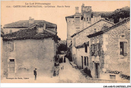 CAR-AABP2-46-0130 - CASTELNAU MONTRATIER - Le Chateau - Rue Du Barry - Autres & Non Classés