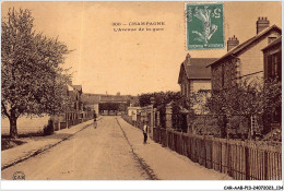 CAR-AABP13-95-1054 - CHAMPAGNE - L'avenue De La Gare - Champagne Sur Oise