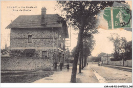 CAR-AABP13-93-1011 - LIVRY - La Poste Et Rue De Paris - Livry Gargan