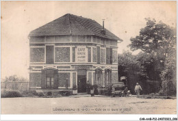 CAR-AABP12-91-0909 - LONGJUMEAU - Café De La Gare Et Place - Longjumeau