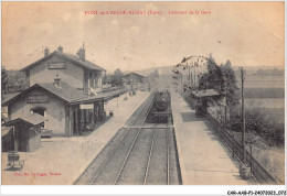 CAR-AABP1-27-0037 - PONT DE L'ARCHE ALIZAY - Interieure De La Gare - Train - Pont-de-l'Arche