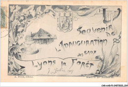 CAR-AABP1-27-0008 - LYONS LA FORET - Souvenir De L'inauguration Des Eaux  - Lyons-la-Forêt