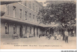 CAR-AABP8-76-0590 - ELBEUF-SUR-SEINE - Rue De Paris - Cour De L'hôpital Complémentaire  - Elbeuf