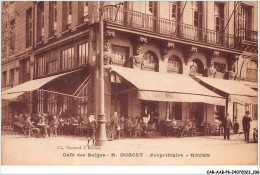 CAR-AABP6-76-0459 - ROUEN - Café Des Belges, Proprietaire M. Dubost - Rouen