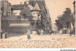 CAR-AABP6-75-0419 - PARIS XVIII - La Rue Marcadet A Montmartre - Hotel A La Tourelle - District 18