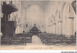 CAR-AABP5-75-0403 - PARIS XVIII - Championnet - La Chapelle, Nef De La Future Eglise - Arrondissement: 18