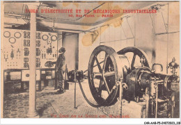 CAR-AABP5-75-0377 - PARIS XV - L'ecole D'electricité Et De Mecanique Industrielle - Salle Des Machines - District 15