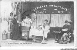 CAR-AABP5-75-0345 - PARIS - La Marchande De Petit Noir - Carte RecoupïÂ¿Â½e, Vendue En L'etat - Pubs, Hotels, Restaurants