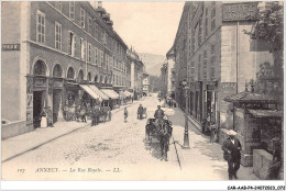 CAR-AABP4-74-0285 - ANNECY - Rue Royale - Hotel, Commerces - Annecy