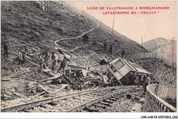 CAR-AABP4-66-0262 - LIGNE DE VILLEFRANCE A BOURGMADAME - Catastrophe Du Paillat - Other & Unclassified