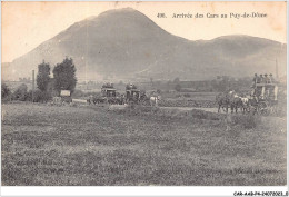 CAR-AABP4-63-0249 - PUY DE DOME - Arrivee Des Cars - Other & Unclassified