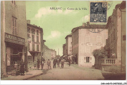 CAR-AABP3-63-0248 - ARLANC - Centre De La Ville - Hotel Des Voyageurs, Epicerie - Other & Unclassified