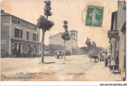 CAR-AACP10-69-0849 - AMPUIS - Place De La Mairie - Hotel Du Centre J. Pacalon - Sonstige & Ohne Zuordnung