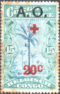 RUANDA-URUNDI, CROCE ROSSA, RED CROSS, 1918, NUOVI (MLH*) Mi:DR-OA OC27, Scott:DR-OA NB3, Yt:RW-U 38 - Nuevos