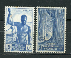 AEF  -    SÉRIE COURANTE -  N° Yvert  220+222 **/(*) !! - Unused Stamps