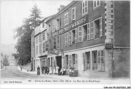 CAR-AACP5-39-0396 - SALINS-LES-BAINS - Rue De La Republique - Hotel Des Messageries - Autres & Non Classés