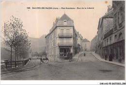 CAR-AACP5-39-0385 - SALINS-LES-BAINS - Rue Gambetta - Rue De La Liberté - Pharmacie - Autres & Non Classés