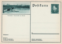 Mannheim - Bildpostkarte 1930 - Rheinbrücke Mint - Postkarten