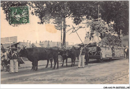 CAR-AACP4-37-0338 - TOURS - Cavalcade Juin 1908 - Char Des Halles Et Marché - Agriculture - Tours