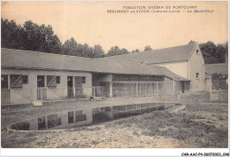 CAR-AACP4-37-0291 - BEAUMONT-EN-VERON - La Basse Cour - Fondation Greban De Pontourny - Beaumont-la-Ronce