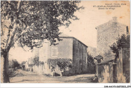CAR-AACP3-30-0210 - ST-JEAN-DE-MARUEJOLS - Entrée Du Village - Carte Pliee, Vendue En L'etat - Saint-Jean-du-Gard