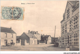 CAR-AACP3-28-0180 - BROU - Pres La Gare - Hotel De La Gare - Otros & Sin Clasificación