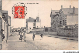 CAR-AACP3-28-0179 - BROU - Avenue De La Gare - Autres & Non Classés