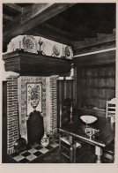 Leiden St Anna Hof Interior Fire Place Pottery Holland Old Postcard - Other & Unclassified